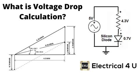 drop in voltage of electrical power supply codycross|Voltage Drop Formula & Example Calculation .